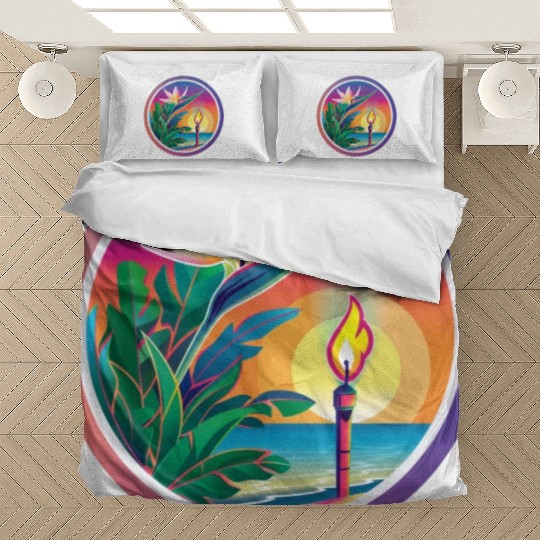 Paradise Flower and Torch Bedding Sets