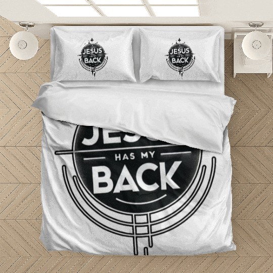 Jesus Has My Back 19 Bedding Sets