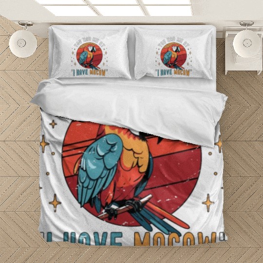 Macaw Bird You Had Me At I Have Parrot Macaw Lover Bedding Sets