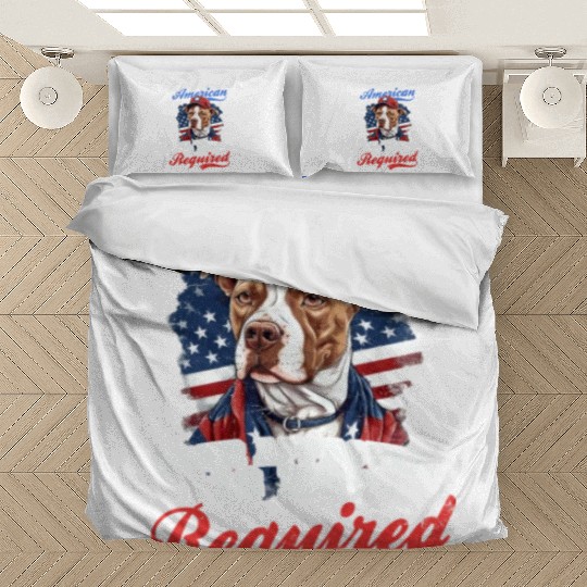 4th Of July Baseball Proud American No Aproval Bedding Sets