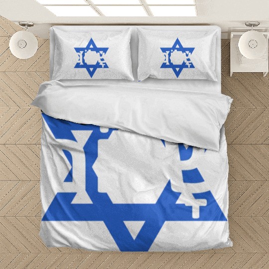 Peace In Hebrew - Israel/Palestine War Bedding Sets