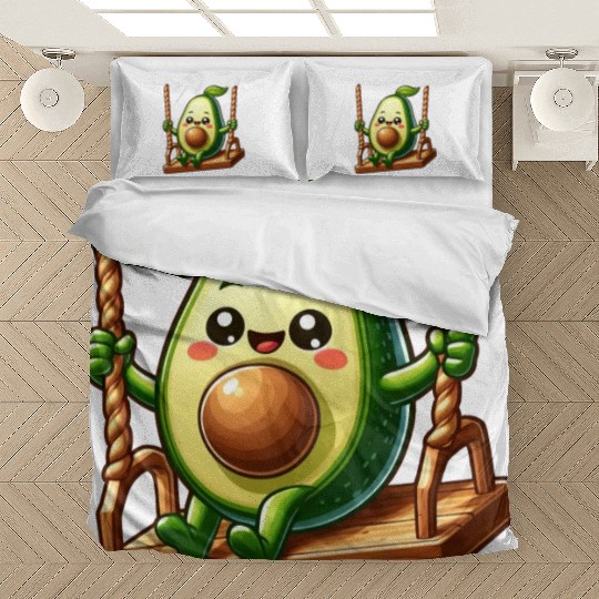 Avocado on a Swing Bedding Sets