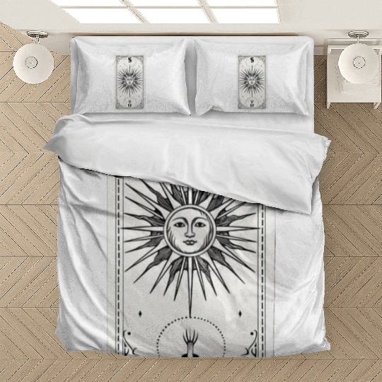 The Sun Tarot Card Reader Astrology Occult Bedding Sets