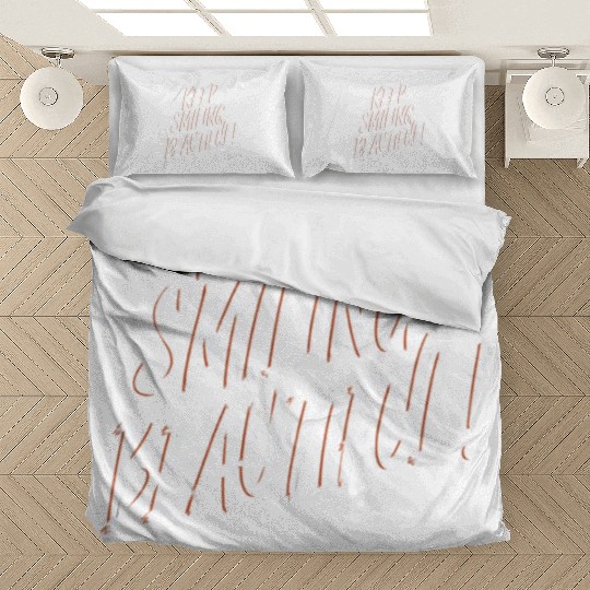 Keep Smiling Beautiful Positive Affirmation Bedding Sets