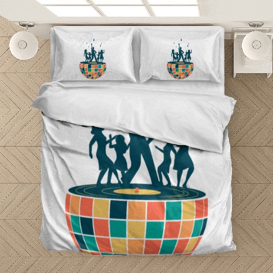 Disco ball - Dancing - Groovy - Clockwork Elements Bedding Sets