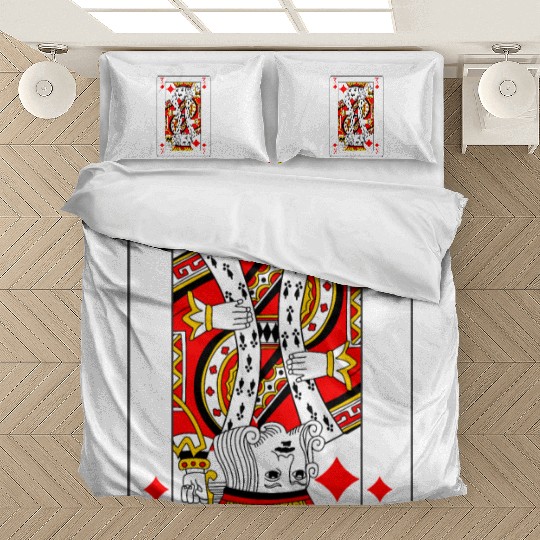 King of Diamonds Playing Card Bedding Sets