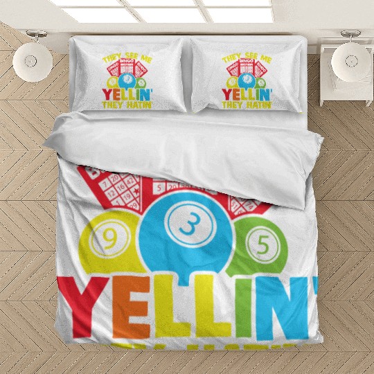 Bingo Player Funny Bingo Bedding Sets