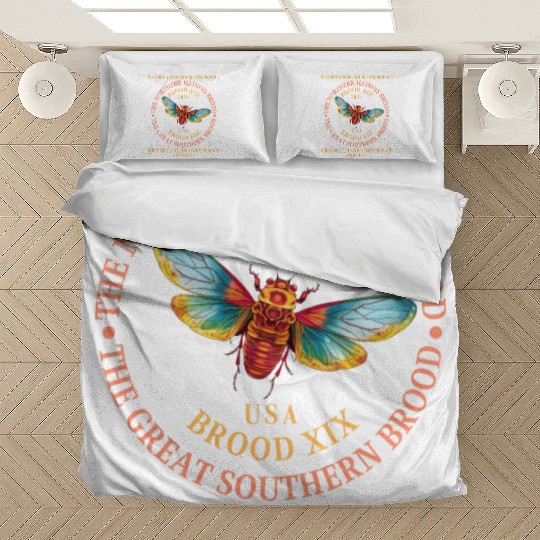 Cicada Brood XIII Brood XIX 2024 Emergence Bedding Sets