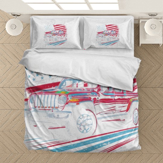 Jeep Gladiator JT US Flag Bedding Sets
