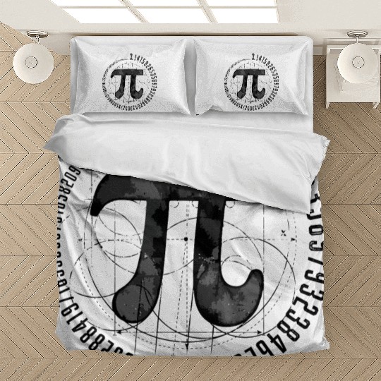 Geometry Pi Math Science STEM 3.14 Pi Day Bedding Sets
