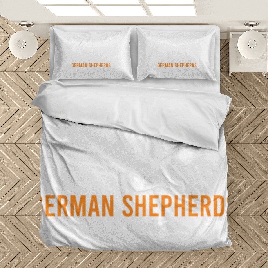 German Shepherd HEART BEAT German Shepherds Bedding Sets