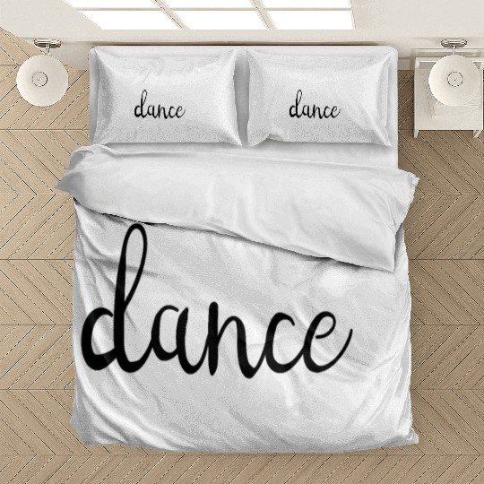 Elegant Ballet Dancer Graceful Moves Bedding Sets