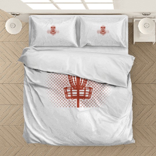 Never Underestimate A Dude Who Plays Disc Golf Fri Bedding Sets