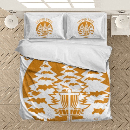 Stupid Tree Disc Golf Frisbee Bedding Sets