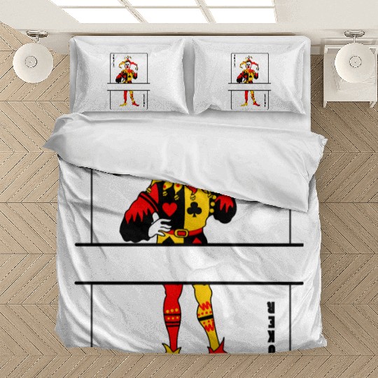 Playing card Joker banner Bedding Sets