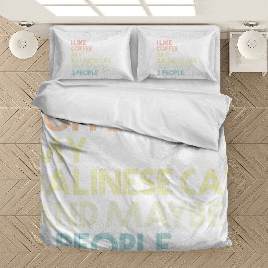 Balinese Cat Owner Coffee Lover Bedding Sets