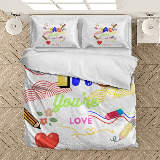 Dear Parents Tag You re It Love Teacher Bedding Sets