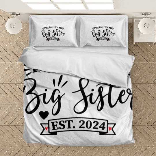 promoted to big sister Bedding Sets