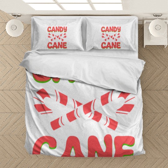 Reindeer And Candy Cane Candy Maker Bedding Sets
