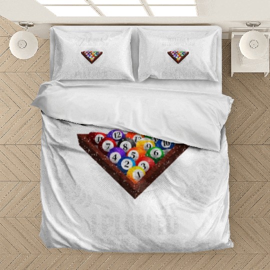 Cool Pool Design For Men Women Billiards Lover Bedding Sets