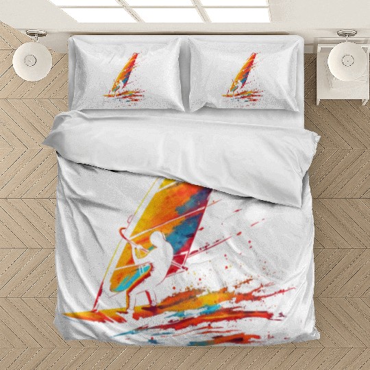 Windsurfing 90s Look Bedding Sets