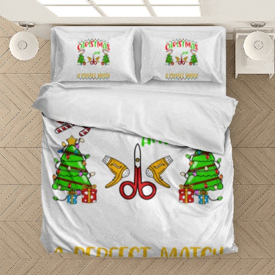 Christmas Light Hairdresser Xmas Bedding Sets