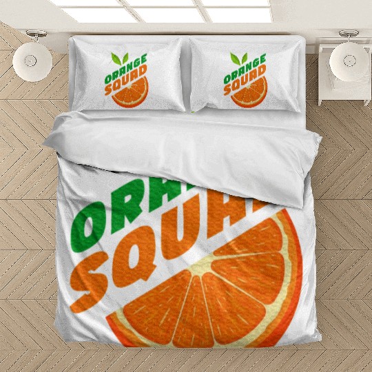 Orange Citrus Fruit Orange Lover Orange Squad Bedding Sets