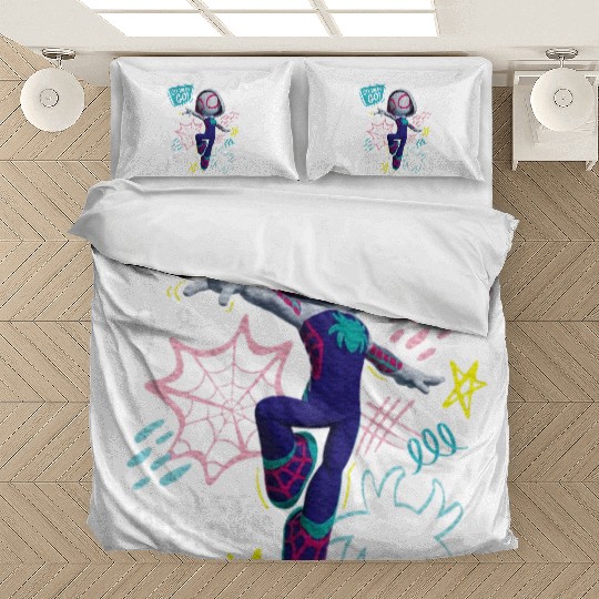 Marvel Spidey And His Amazing Friends Ghost Spider Bedding Sets