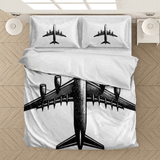 Jet Airplane For Hobby Rc Pilots Large Rc Model Bedding Sets