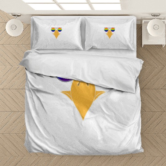 LGBTQ BALD EAGLE PRIDE DESIGN Bedding Sets