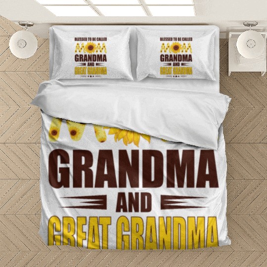 Blessed To Be Called Mom Grandma Great Grandma Bedding Sets