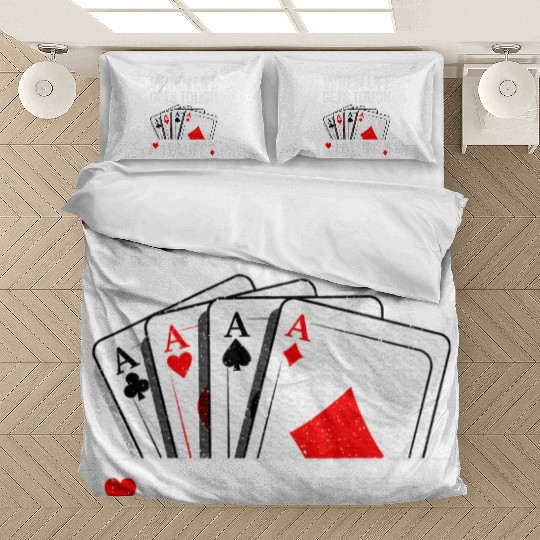 Poker Design Card Player Gambling Casino Bedding Sets