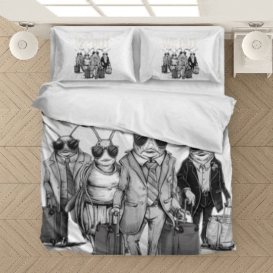 Cicada We Out Brood Emergence Bedding Sets