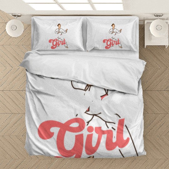 Karate Girl Fighter Self Defence Karateka Bedding Sets