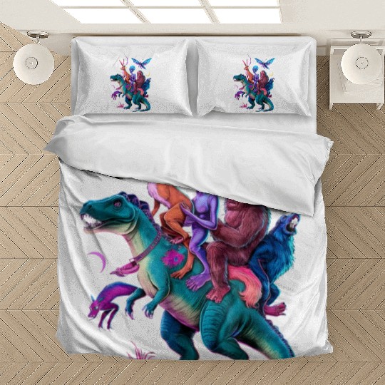 Cryptozoology Cryptid Bigfoot Jackalope Mothman Bedding Sets