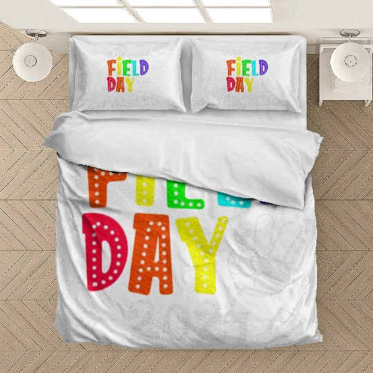 I'm Just Here For Field Day 2024 Math Teacher Bedding Sets