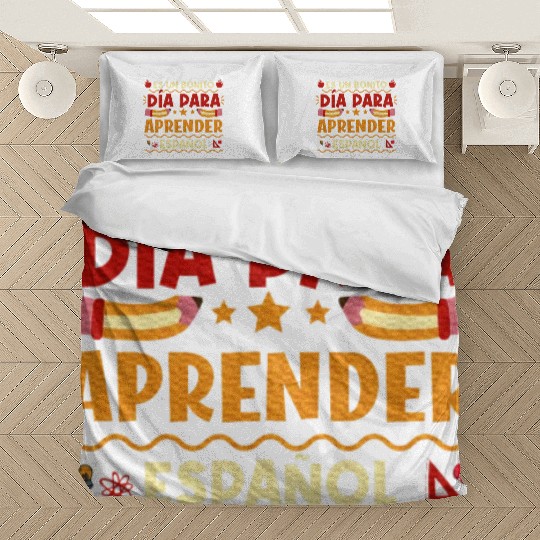 Espanol Maestra Hispanic Teacher Spanish Teacher Bedding Sets