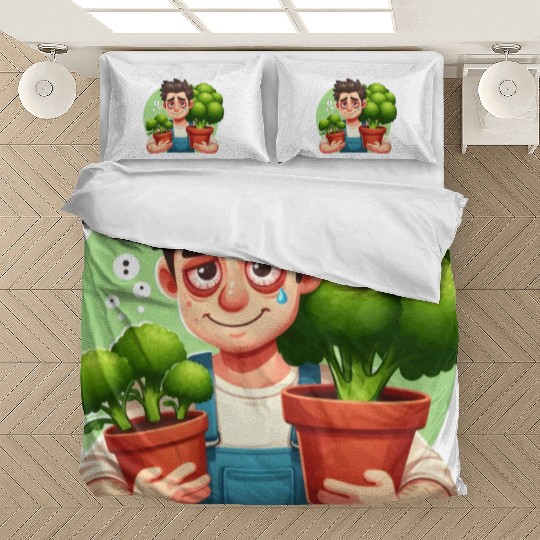 Broccoli Gardener Bedding Sets