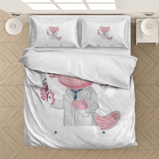Axolotl Science Teacher Mexican Salamander Bedding Sets