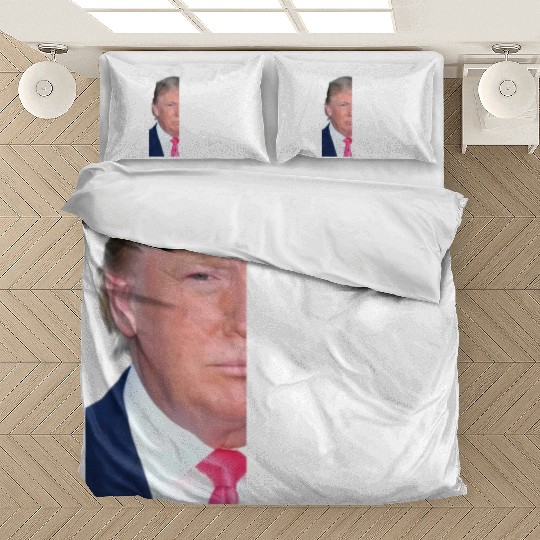 I'm Voting For The Convicted Felon Funny Pro Trump Bedding Sets
