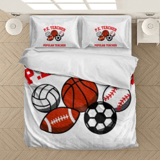 PE Teacher Physical Education Teacher Bedding Sets