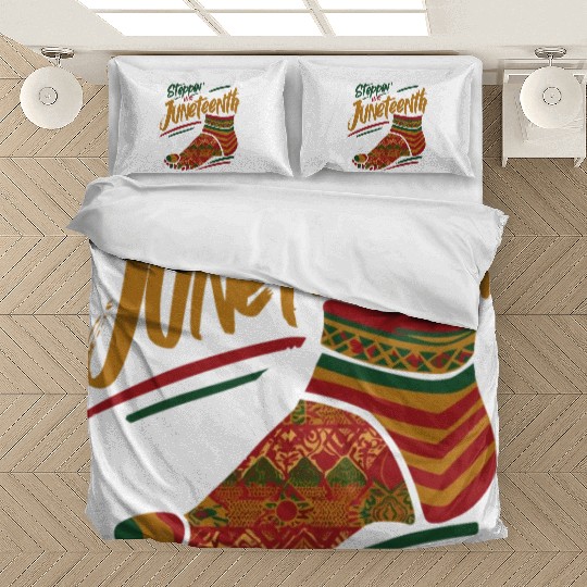 Stepping into juneteenth 1865 independence day Bedding Sets
