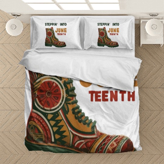Stepping into juneteenth 1865 independence day Bedding Sets