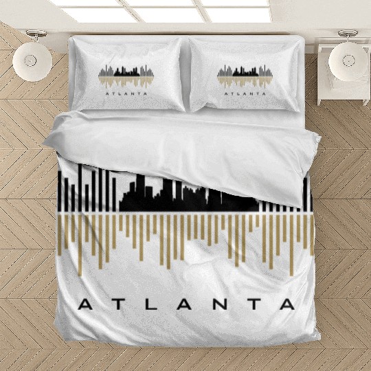 Atlanta City Sound Waves Bedding Sets