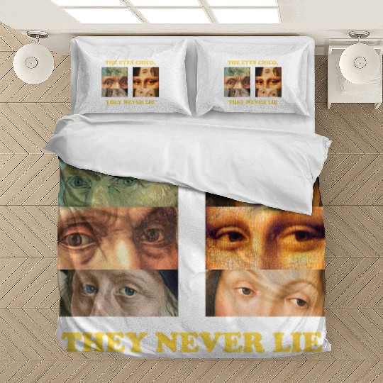Eyes Never Lie Aesthetic Bedding Sets