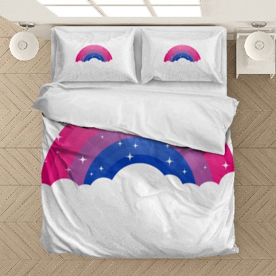 Im the Bi with Biceps Bisexual LGBTQ Bi Pride LGBT Bedding Sets