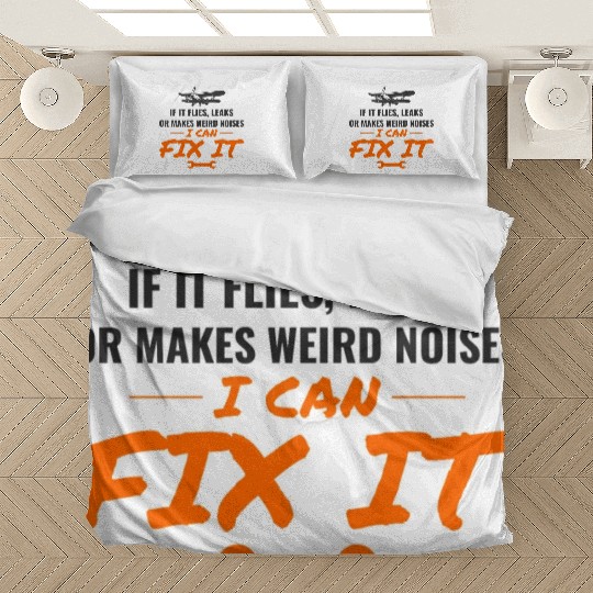 Aircraft Mechanic Aviation Maintenance Technician Bedding Sets