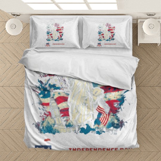 Happy Independence Day Bedding Sets