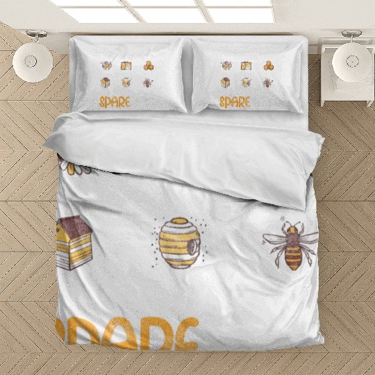 Honey Bee Bees Useful Summer Bedding Sets