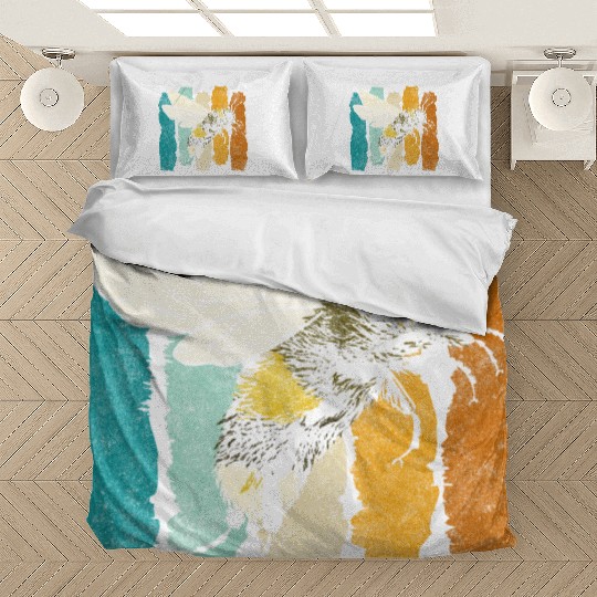 Honey Bee Nature Flowers Bees Bedding Sets